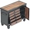 Duramax Rolling Tool Chest, Wood Top, 5 Drawer, Brown/Gray, Steel, Wood, 48 in W x 20 in D x 37 in H 68005-N - alternate 2